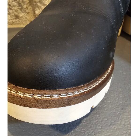 Alpine Design Ortholite, Black , Stitch Trim Leather Chelsea Boot, Womans Sz 8.5 - Picture 7 of 9